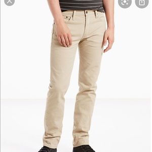 Levi's 511 Slim Fit beige 30"x30"